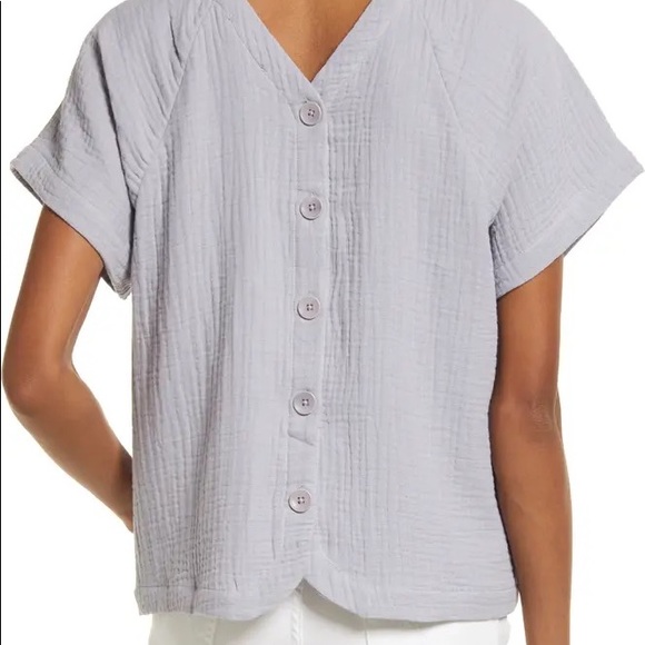 Madewell Tops - COPY - MADEWELL Asha Cotton Gauze Blouse Size 1X  NWT